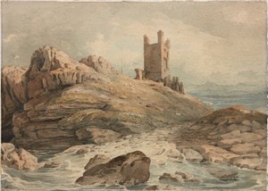 Castello di Dunstanburgh da John Varley